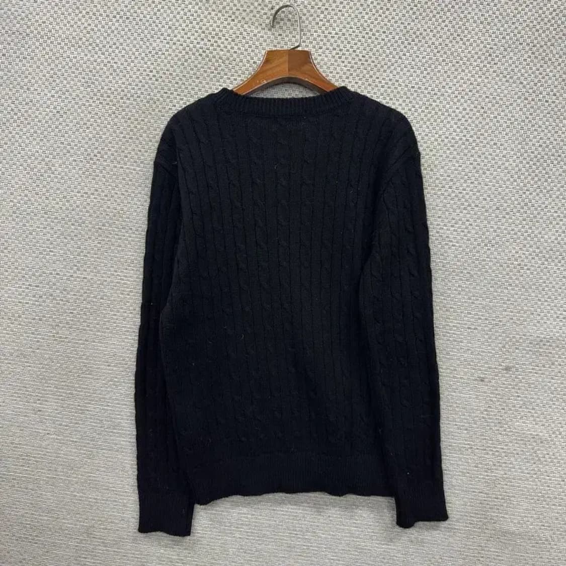 앤더슨벨 캐주얼 케이블 라운드넥 니트 L M09684 상품이미지2