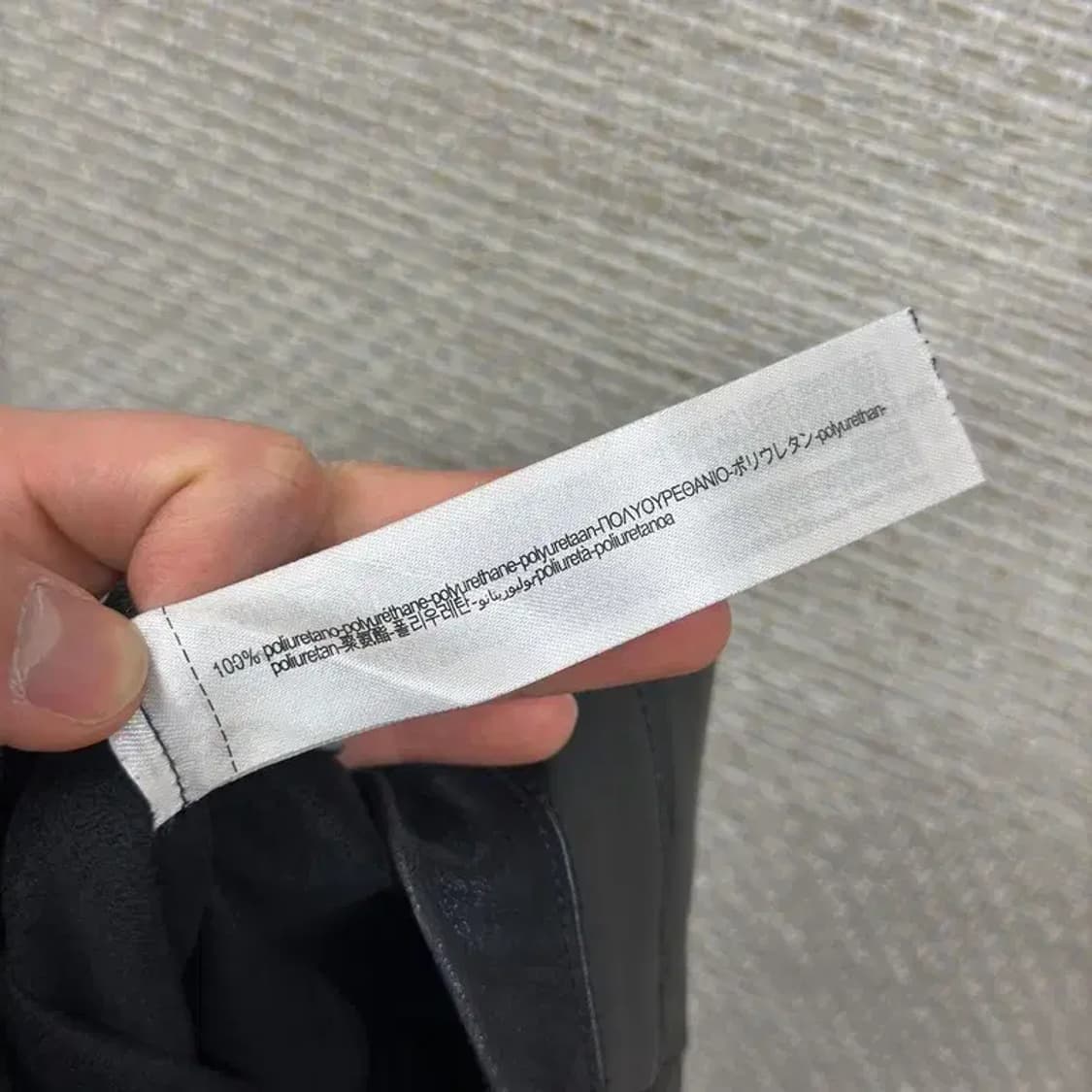 자라 ZARA 블랙 가죽 바지 M M09689 상품이미지5