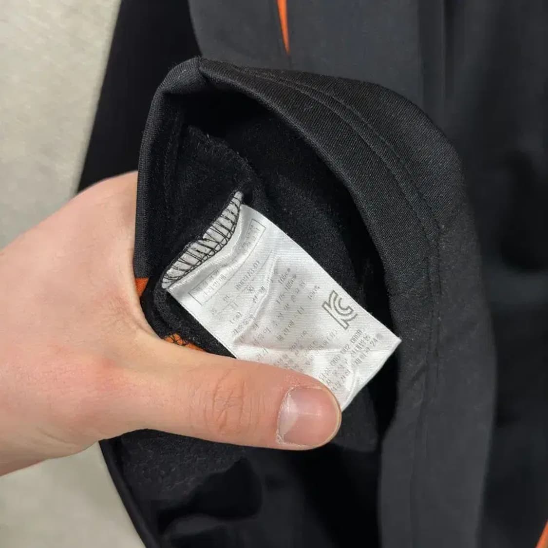 푸마 자수로고 캐주얼 배색 트랙탑 져지 집업 XL M09677 상품이미지4