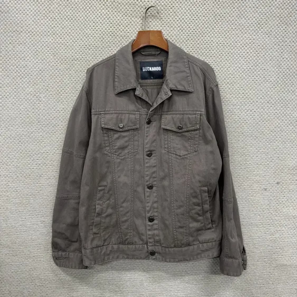 버커루 캐주얼 투포켓 데님 자켓 L M09685 상품이미지1