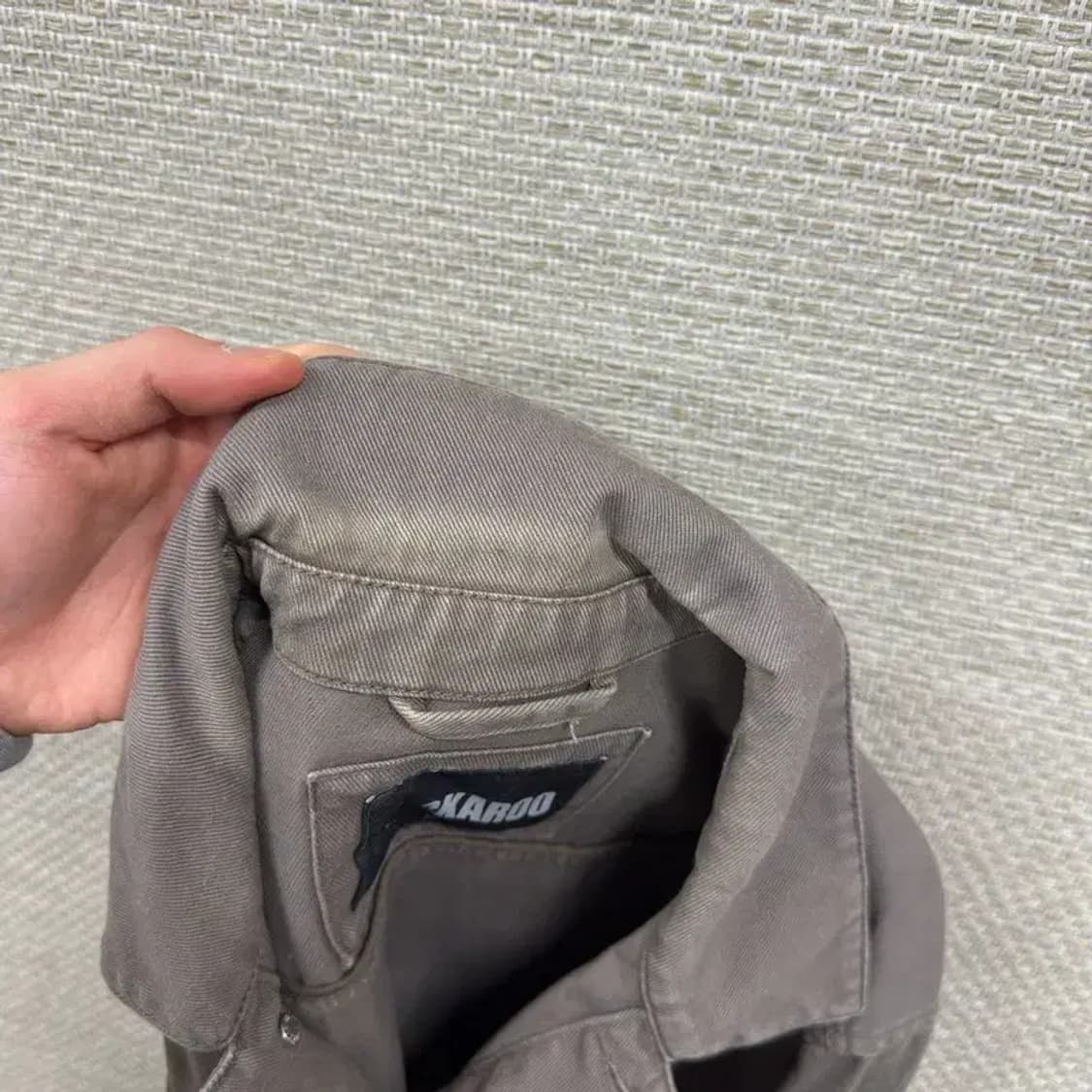 버커루 캐주얼 투포켓 데님 자켓 L M09685 상품이미지5