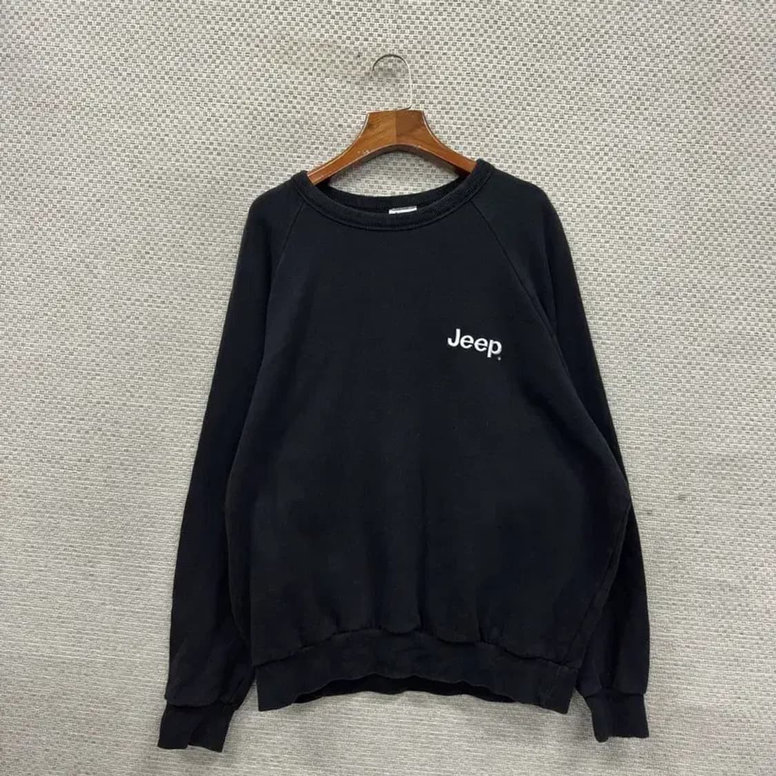 지프 JEEP 자수로고 약기모 오버핏 맨투맨 M M09675 상품이미지1