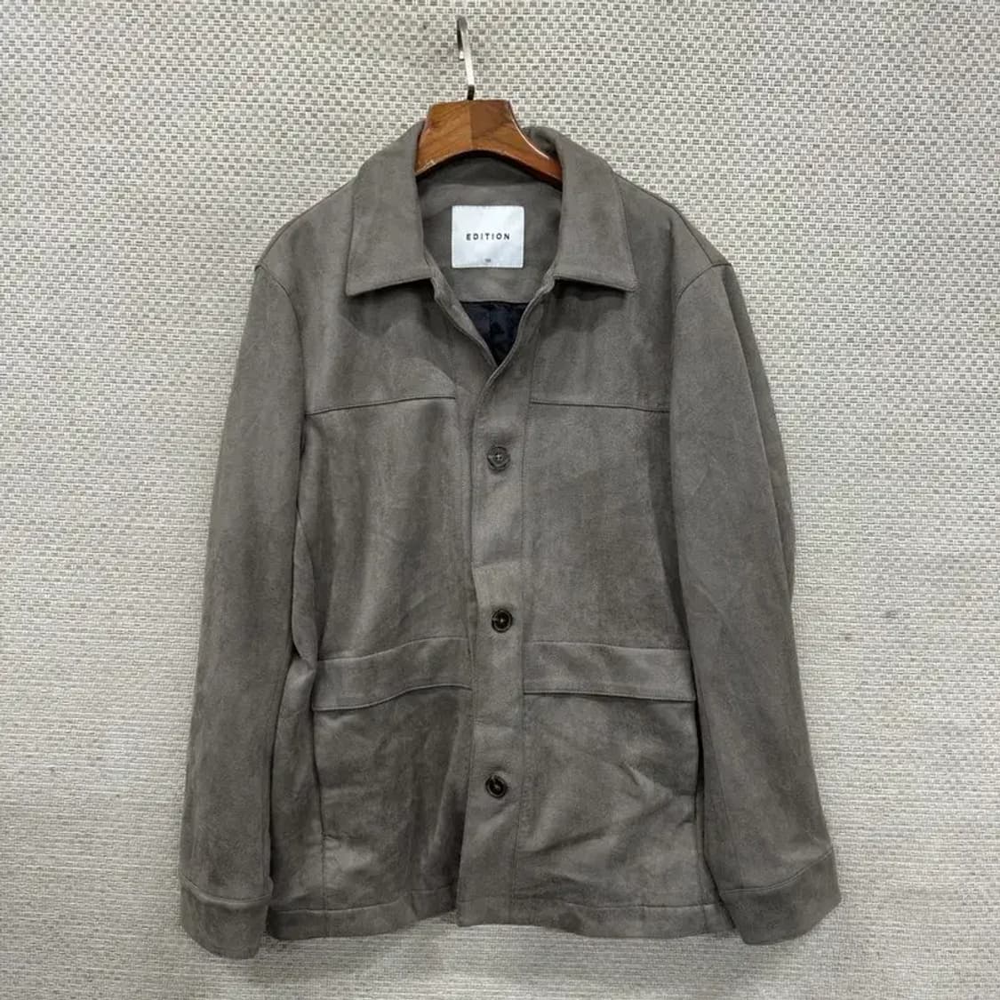 에디션 캐주얼 스웨이드 자켓 100 M08939 상품이미지1