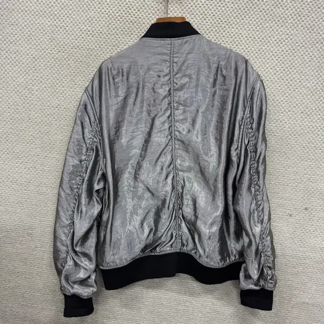 에이치앤엠 유광 항공점퍼 블루종 자켓 M M08944 상품이미지2