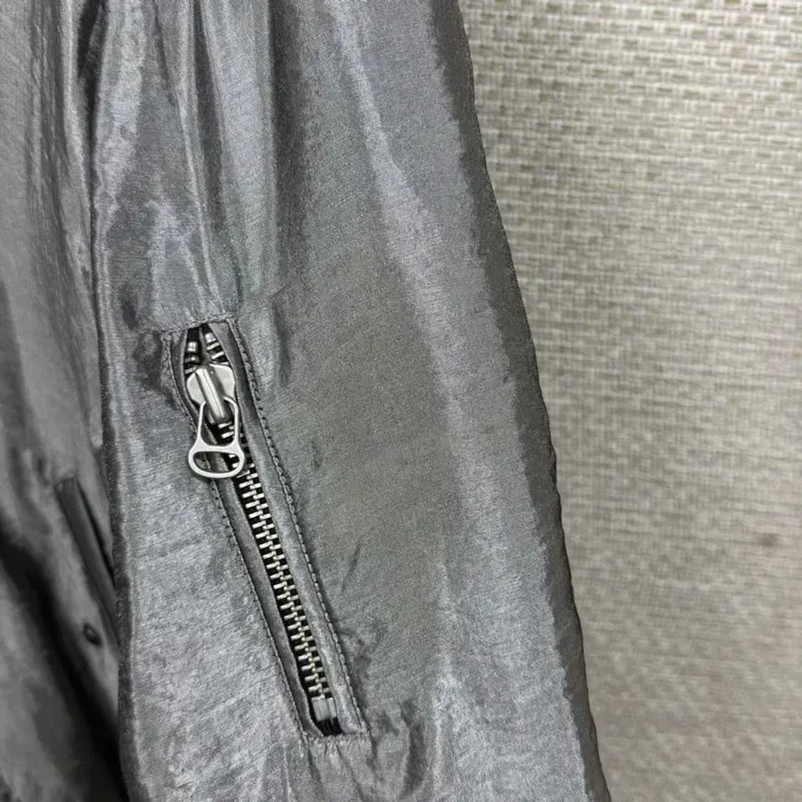 에이치앤엠 유광 항공점퍼 블루종 자켓 M M08944 상품이미지4