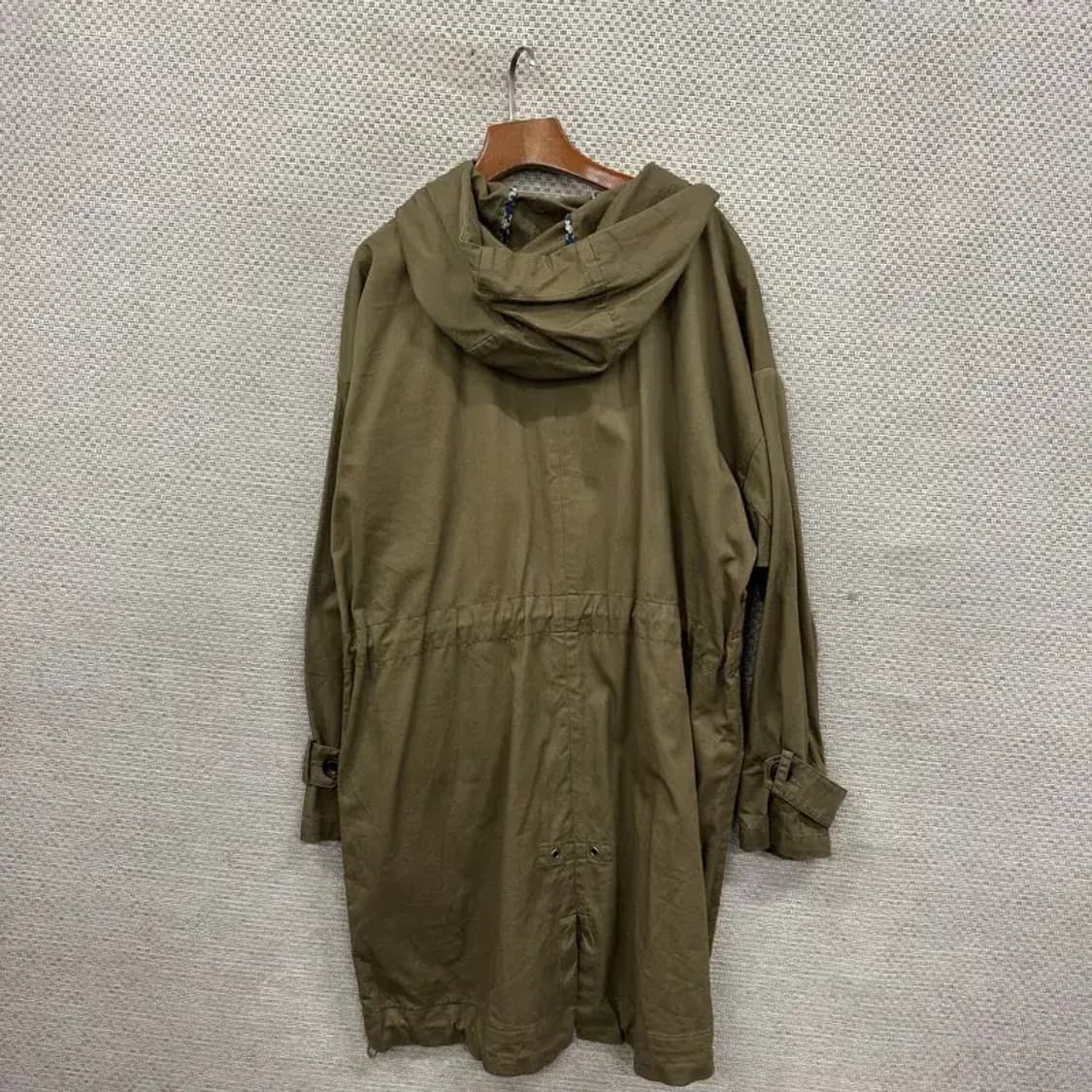 써스데이아일랜드 카키 롱 오버핏 야상 자켓 90 M08946 상품이미지2