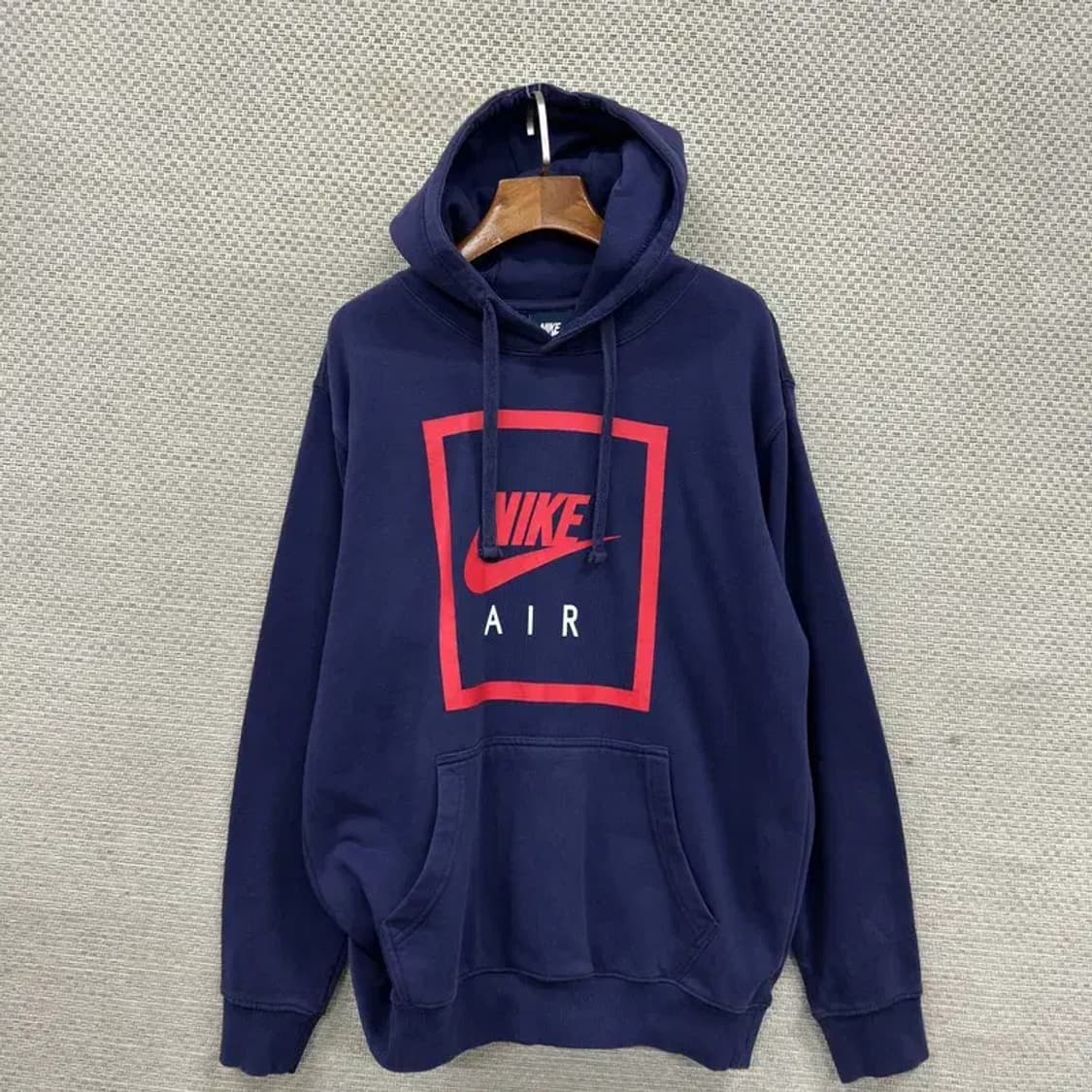 나이키 에어 로고 프린팅 약기모 후드티 L M08942 상품이미지1