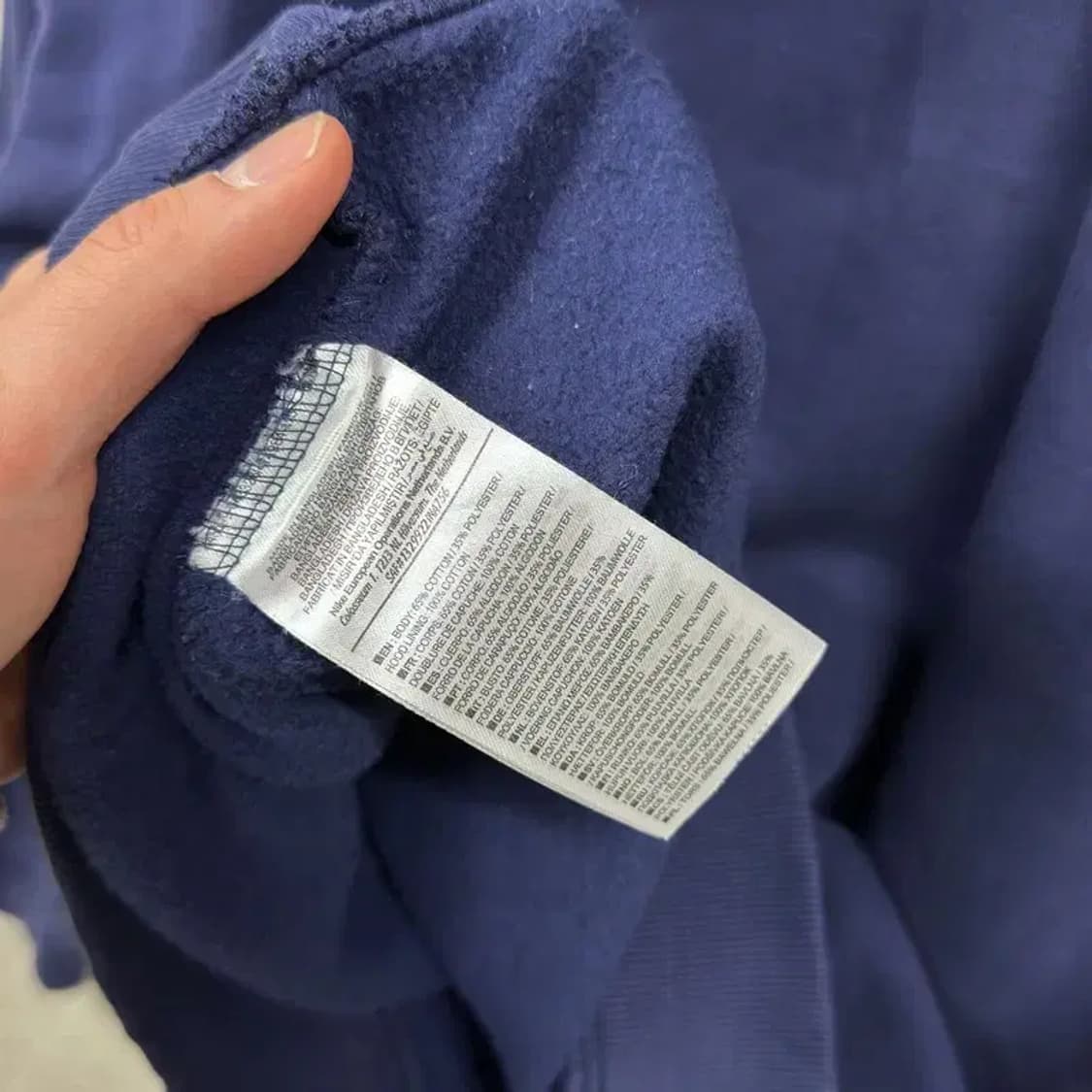 나이키 에어 로고 프린팅 약기모 후드티 L M08942 상품이미지4