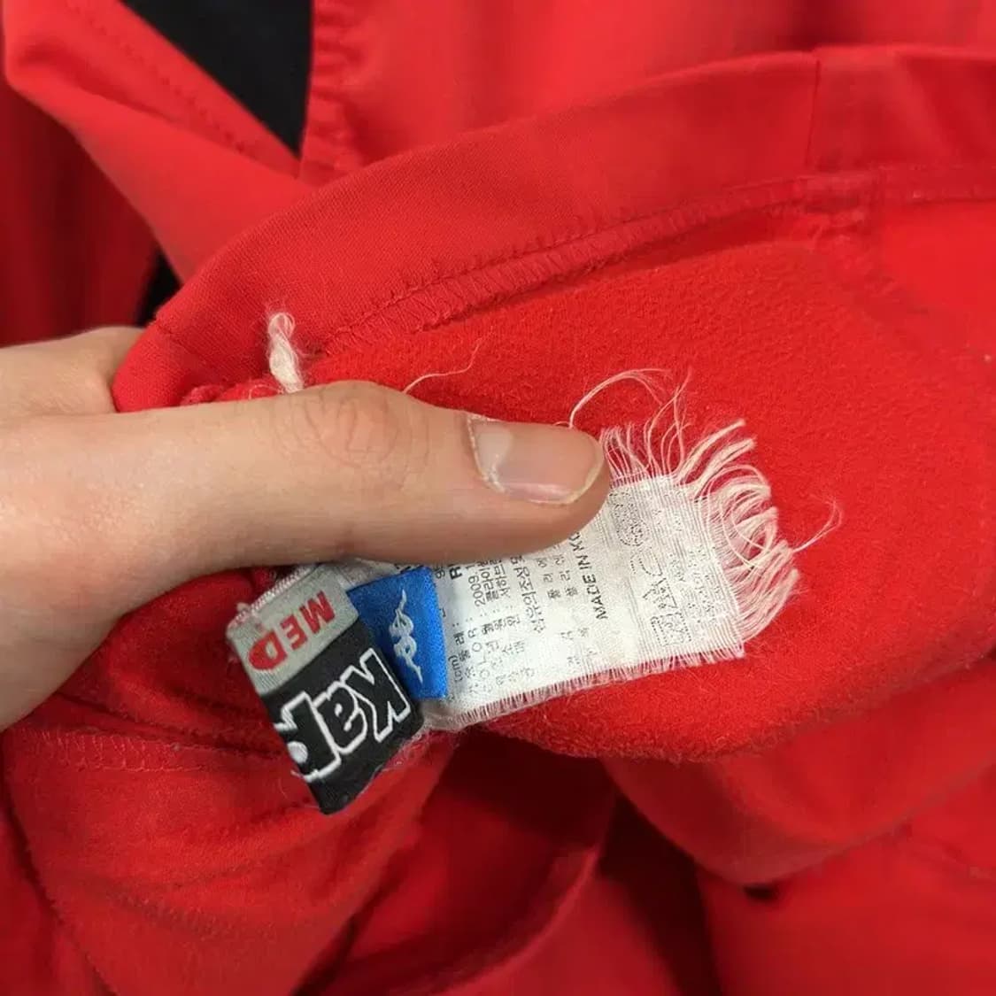 카파 올드스쿨 자수로고 져지 집업 M M08953 상품이미지3