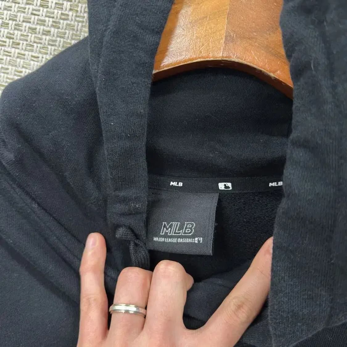 MLB 프린팅 캐주얼 후드티 MM08945 상품이미지4