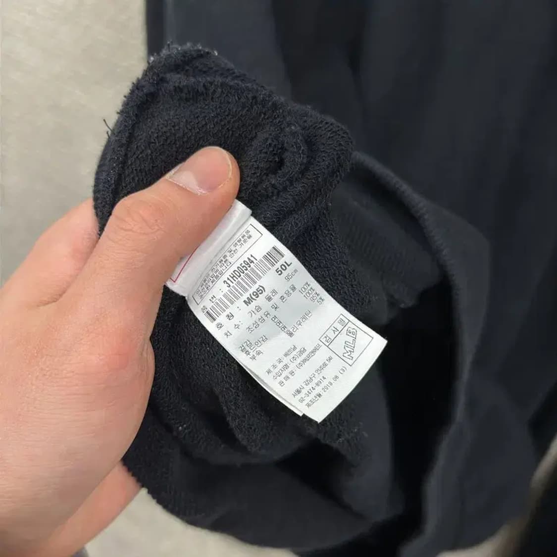 MLB 프린팅 캐주얼 후드티 MM08945 상품이미지5