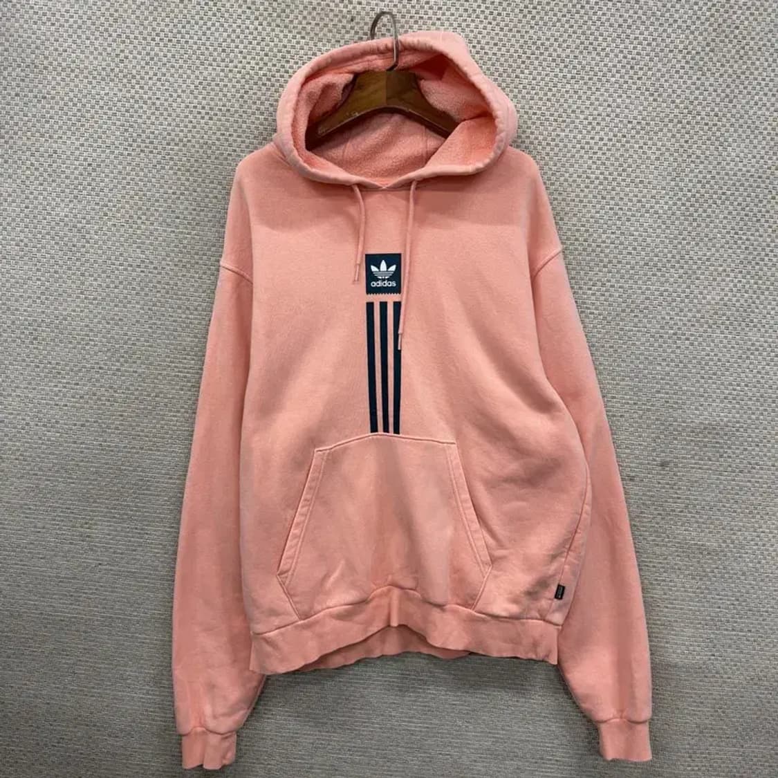 아디다스 핑크 프린팅로고 약기모 후드티 100 M08949 상품이미지1