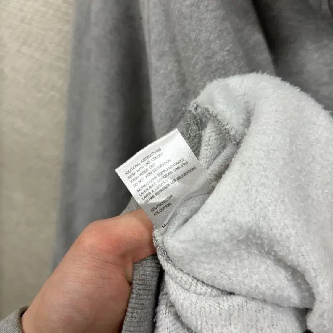 어커버 약기모 센터프린팅 캐주얼 후드티 L M08954 상품이미지4