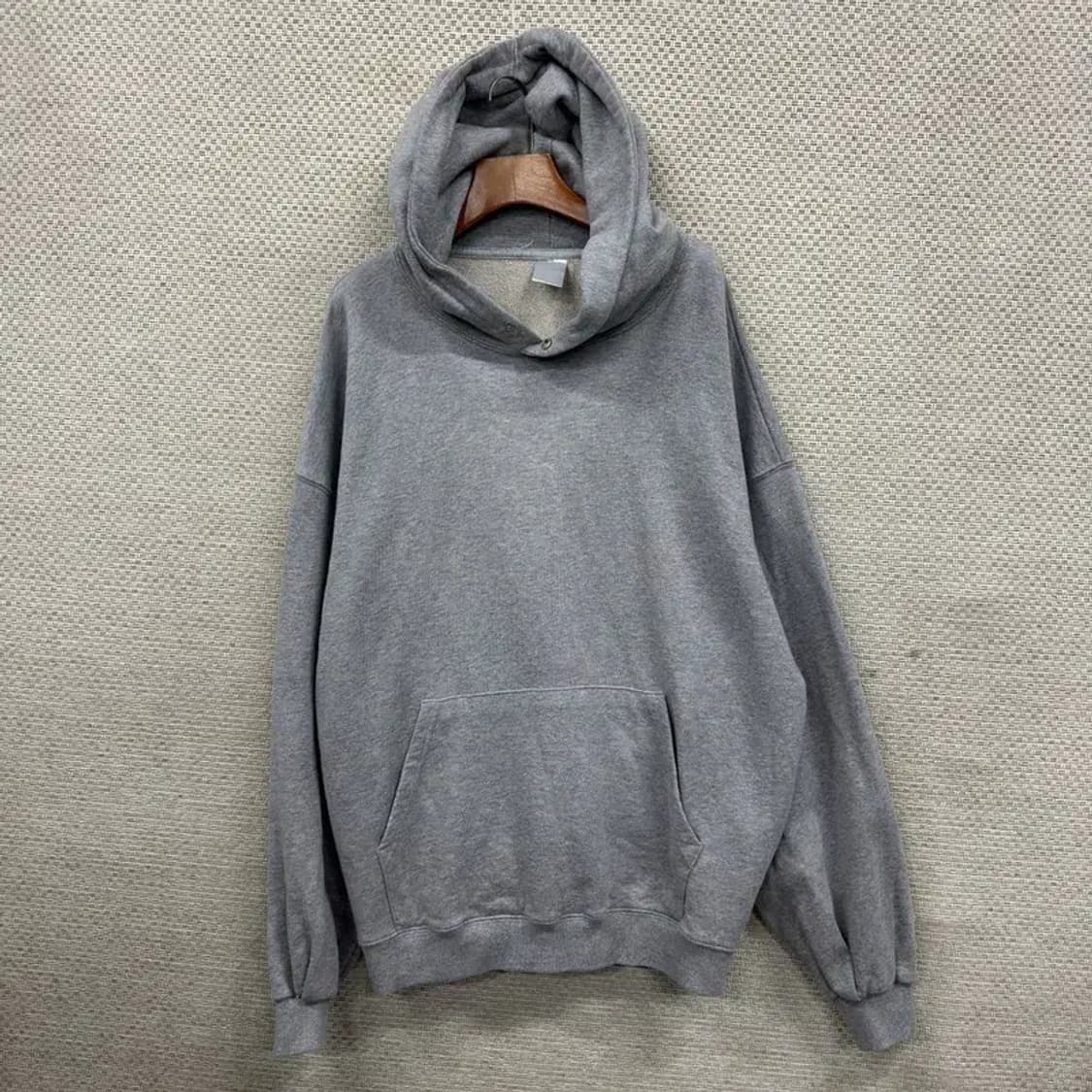 빈티지 무지 캐주얼 오버핏 후드티 XL M08959 상품이미지1