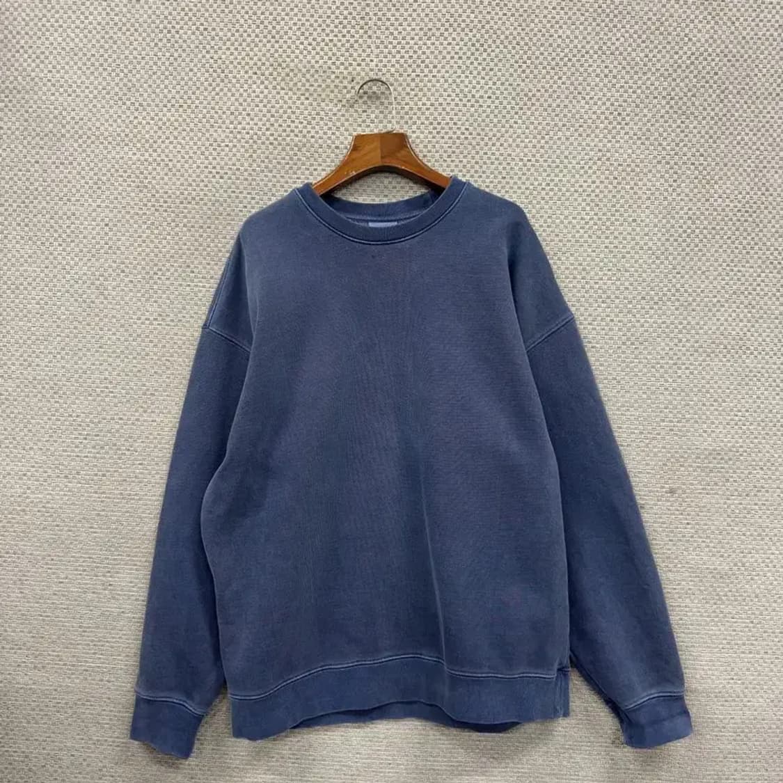 소버먼트 캐주얼 피그먼트 오버핏 맨투맨 L M09786 상품이미지1