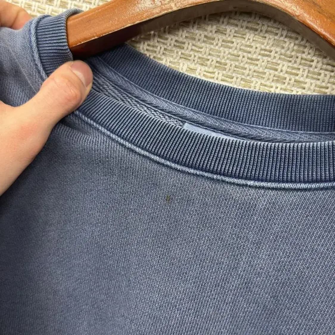 소버먼트 캐주얼 피그먼트 오버핏 맨투맨 L M09786 상품이미지5