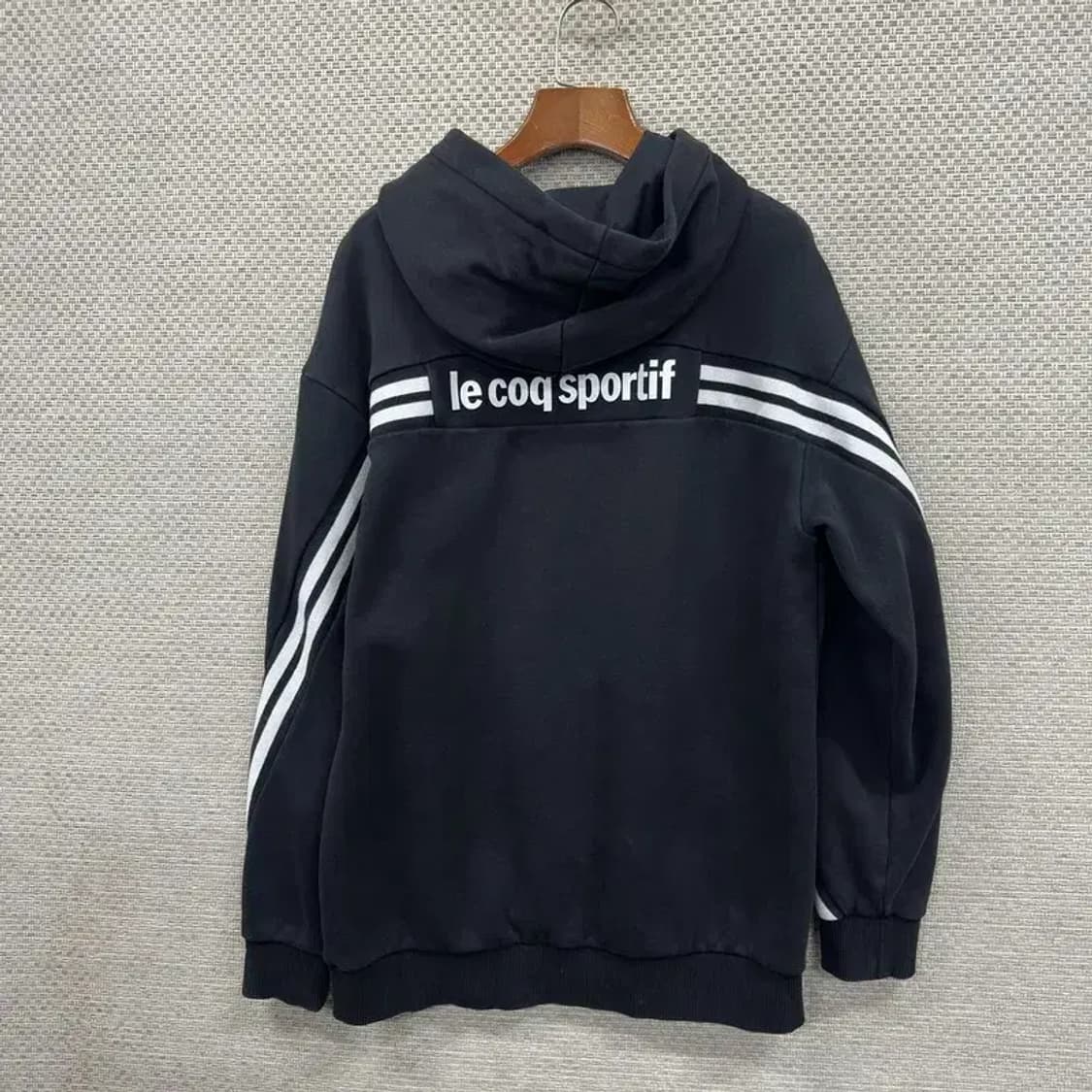 르꼬끄 캐주얼 약기모 자수로고 오버핏 후드티 M 95 M09787 상품이미지2