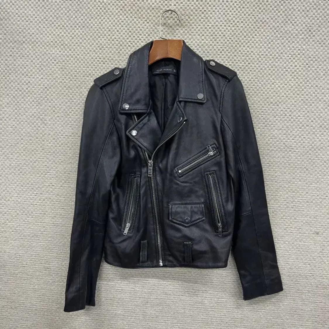 자라 ZARA 여성 가죽자켓 라이더 자켓 S M09799 상품이미지1