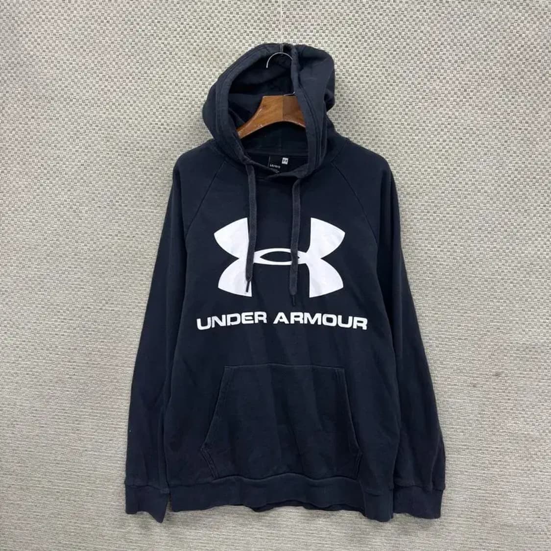 언더아머 짐웨어 프린팅로고 캐주얼 후드티 L M09789 상품이미지1
