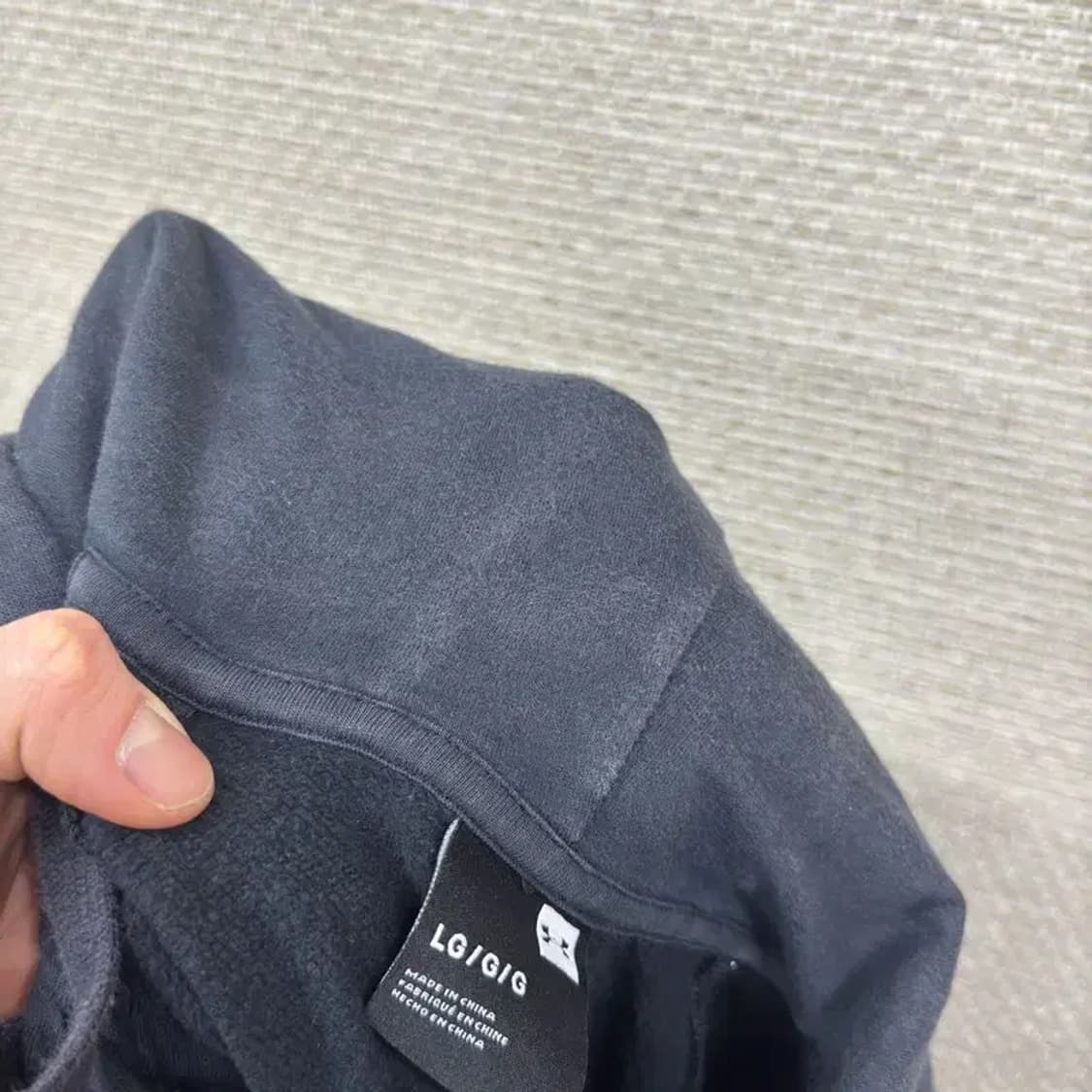 언더아머 짐웨어 프린팅로고 캐주얼 후드티 L M09789 상품이미지5