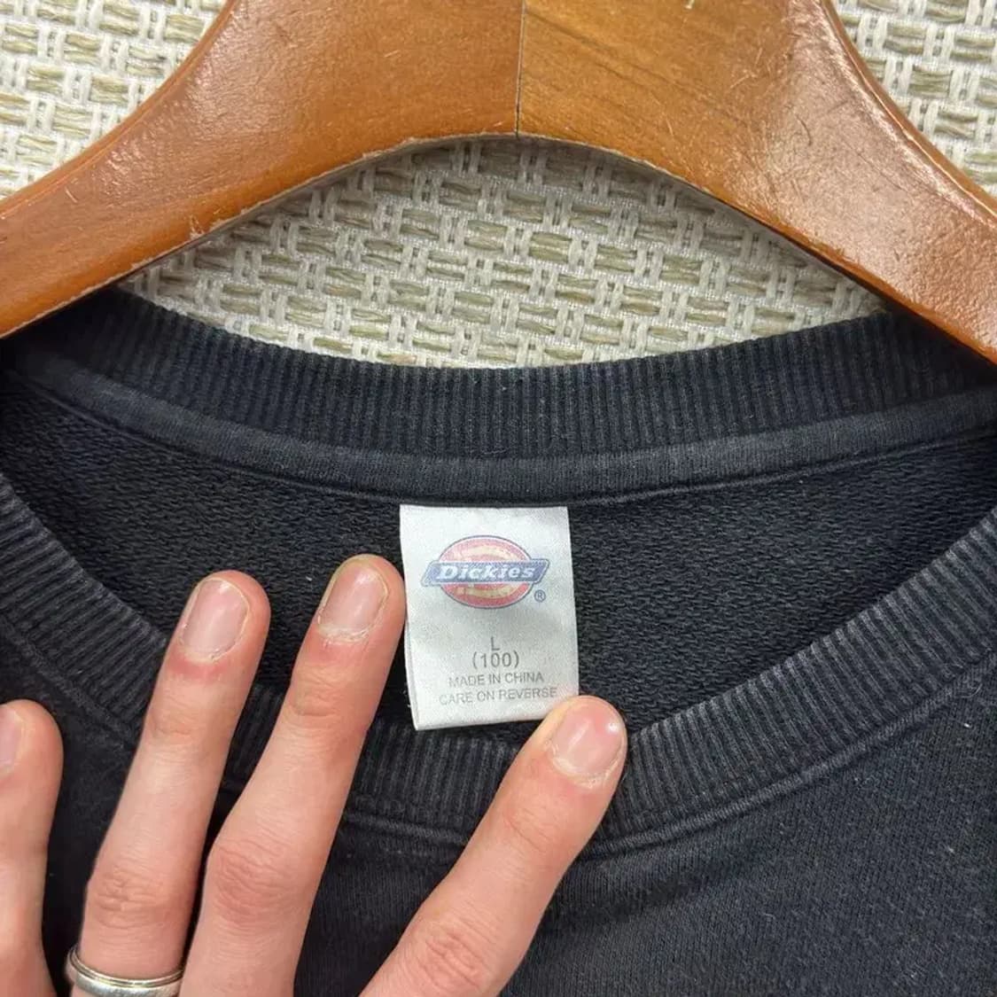 디키즈 센터프린팅 캐주얼 오버핏 맨투맨 L M09792 상품이미지3