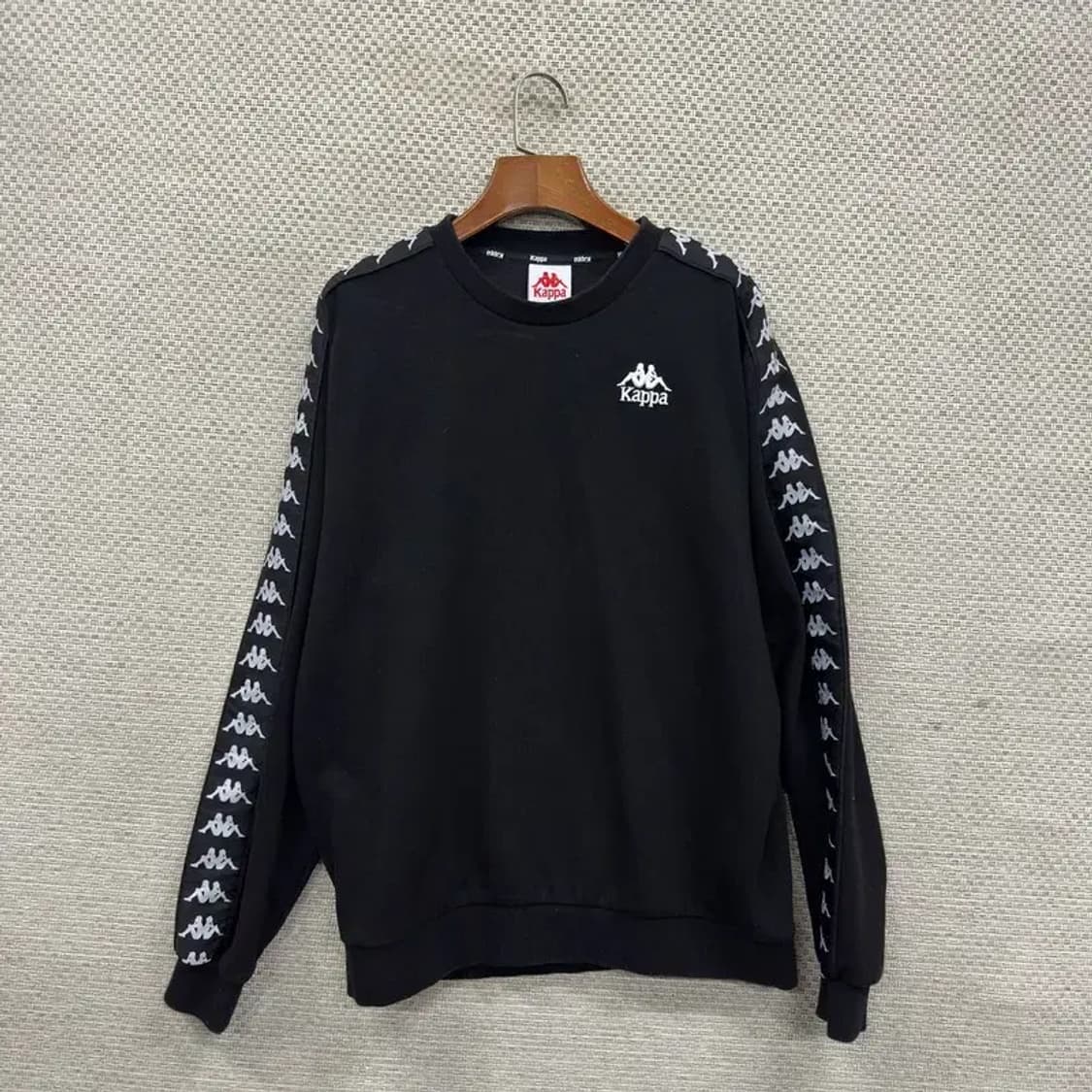 카파 올드스쿨 사이드라인 오버핏 맨투맨 S M09795 상품이미지1