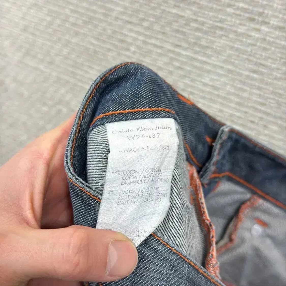 캘빈클라인 그레이 캐주얼 데님 청바지 30인치 M09814 상품이미지5