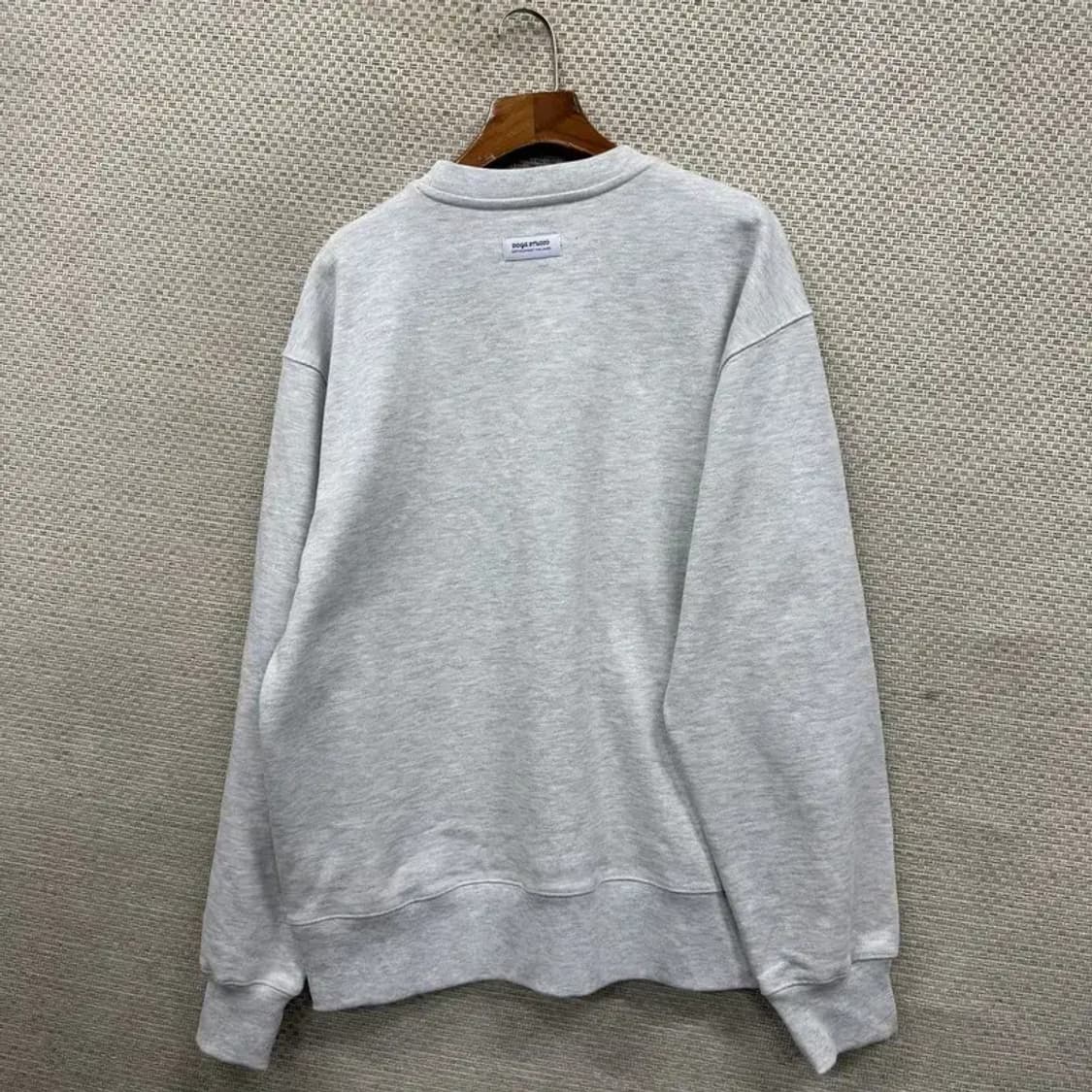 빈티지 캐주얼 센터자수 스웻셔츠 맨투맨 110 M09805 상품이미지2