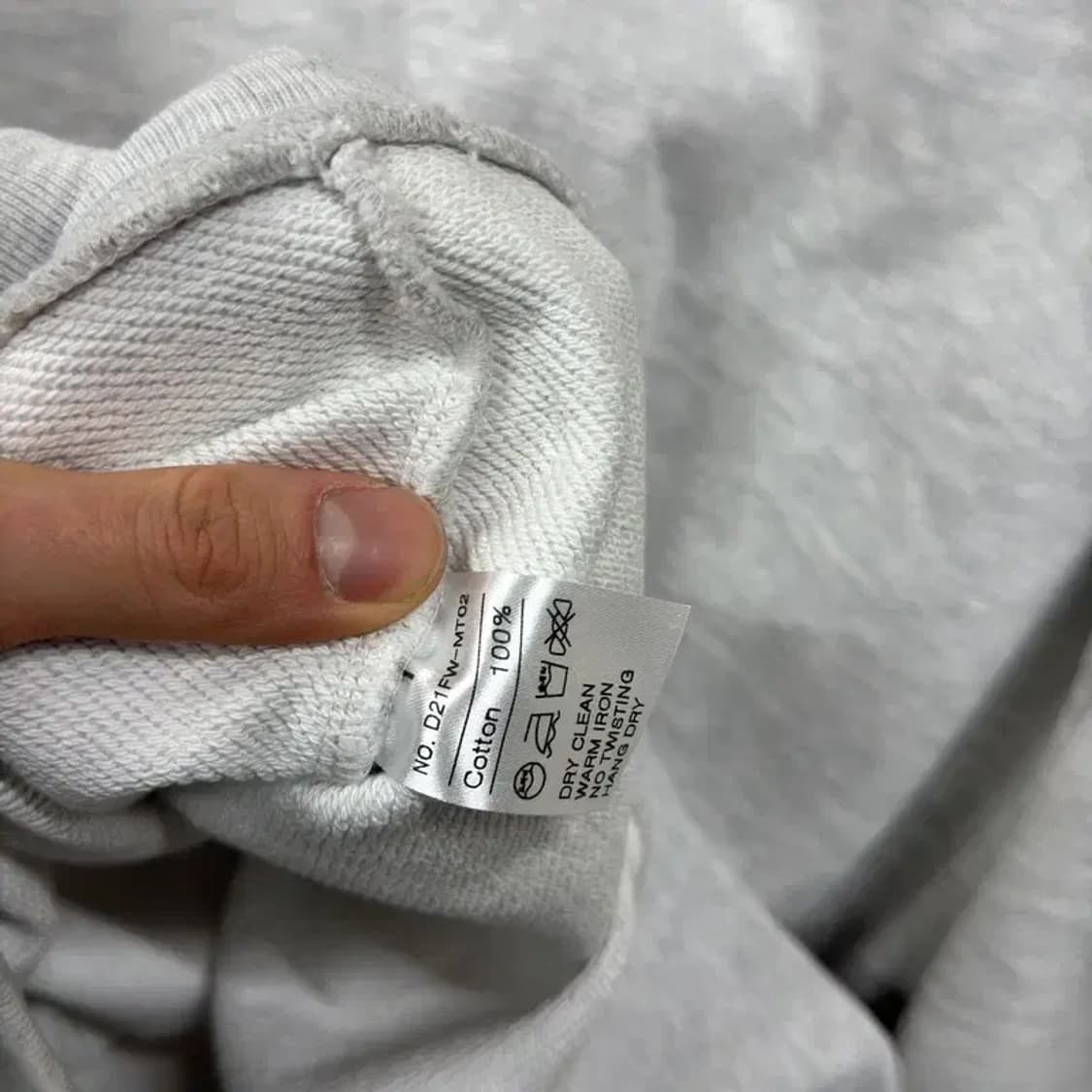 빈티지 캐주얼 센터자수 스웻셔츠 맨투맨 110 M09805 상품이미지3