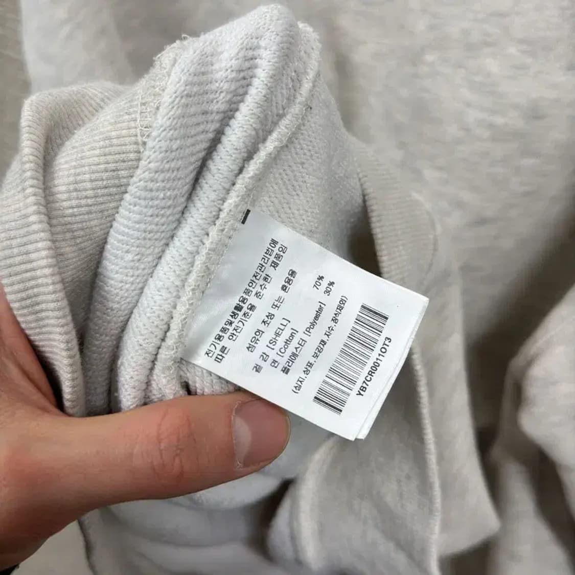 예일 프린팅로고 캐주얼 오버핏 맨투맨 L M09806 상품이미지4