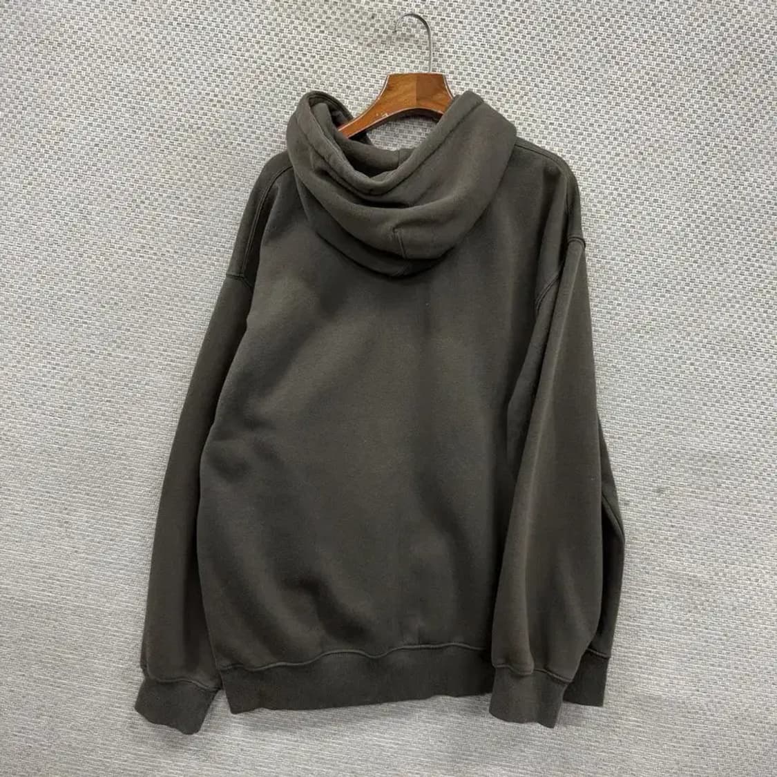 탑텐 카키 센터프린팅 약기모 후드티 110 M09801 상품이미지2