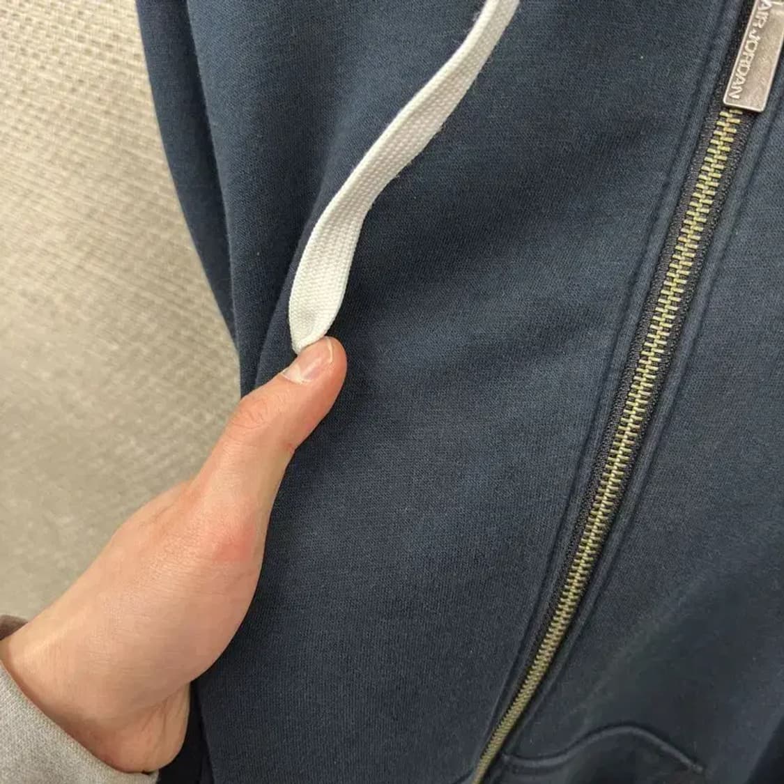 나이키 조던 점프맨 자수 약기모 오버핏 후드집업 S M08960 상품이미지5