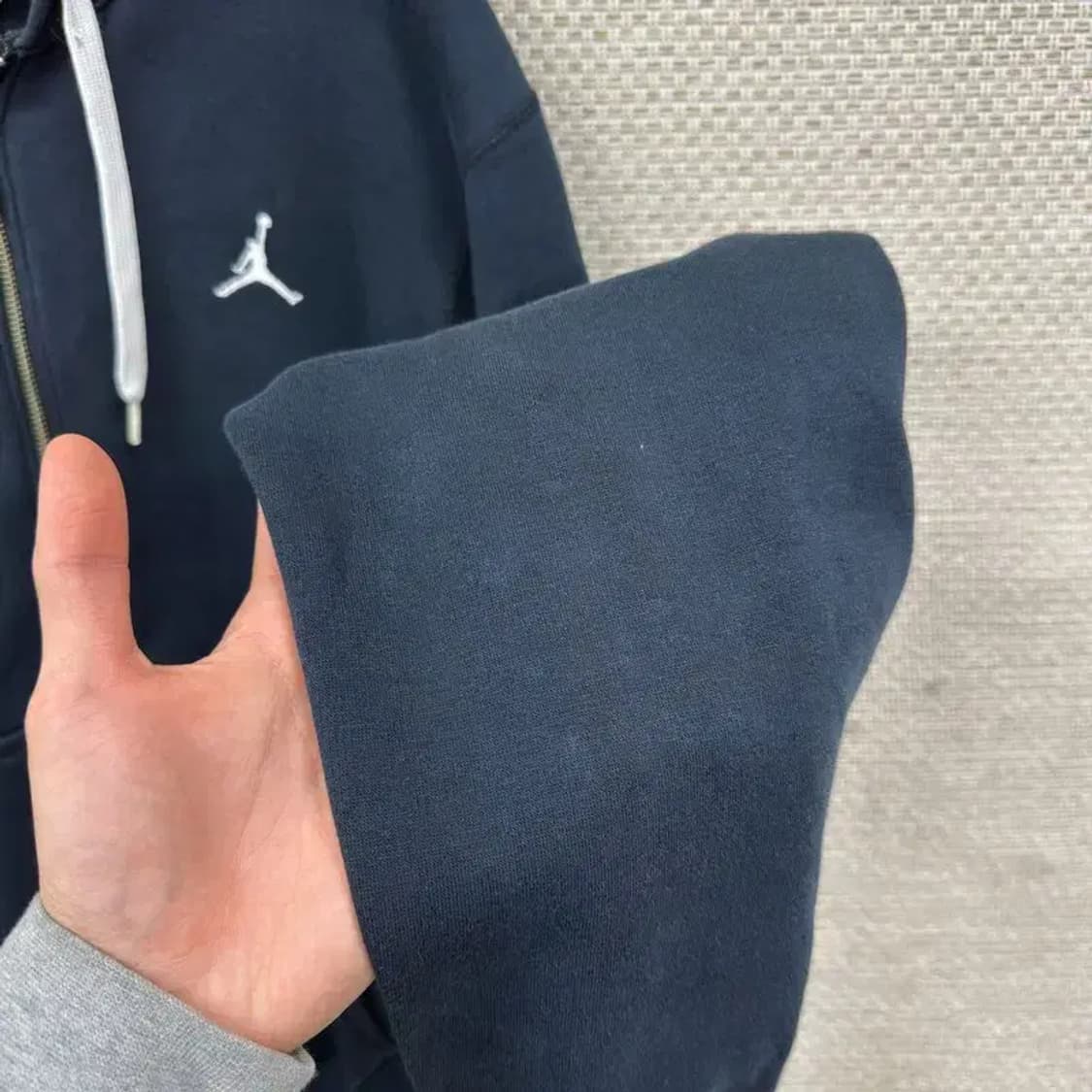 나이키 조던 점프맨 자수 약기모 오버핏 후드집업 S M08960 상품이미지7