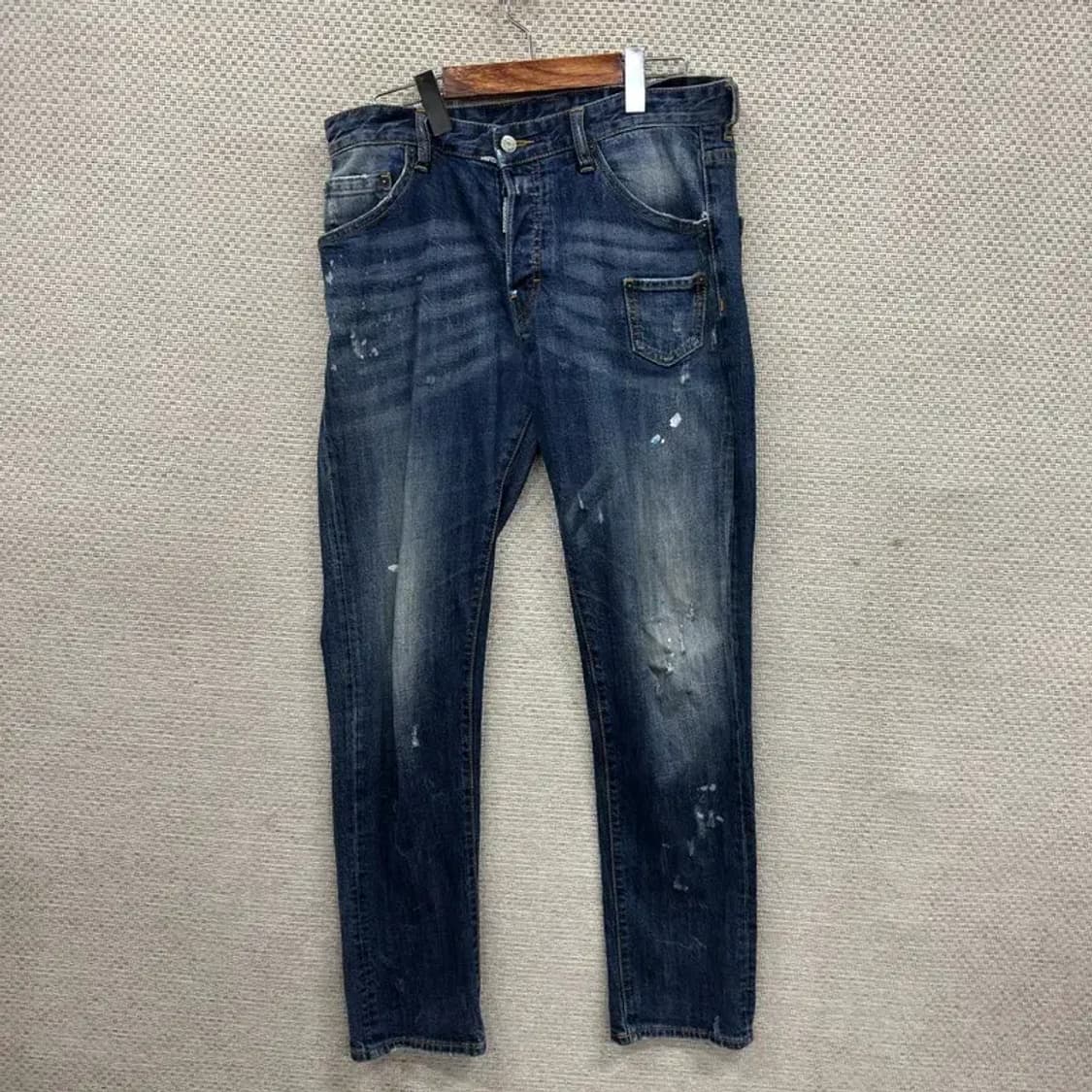 디스퀘어드2 워싱 데님 청바지 46 M08970 상품이미지1