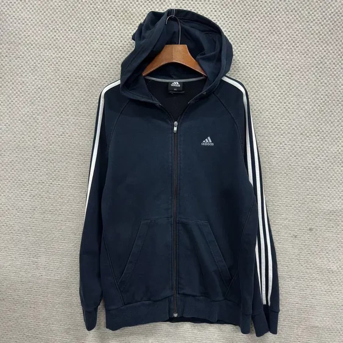 아디다스 자수로고 사이드라인 후드집업 105 M08962 상품이미지1