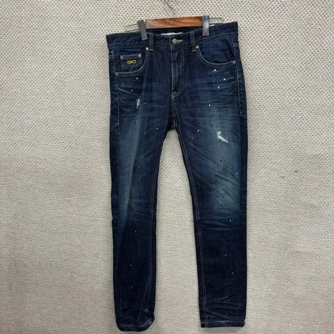 플랙진 베를린 페인팅 데님 청바지 33 M08971 상품이미지1