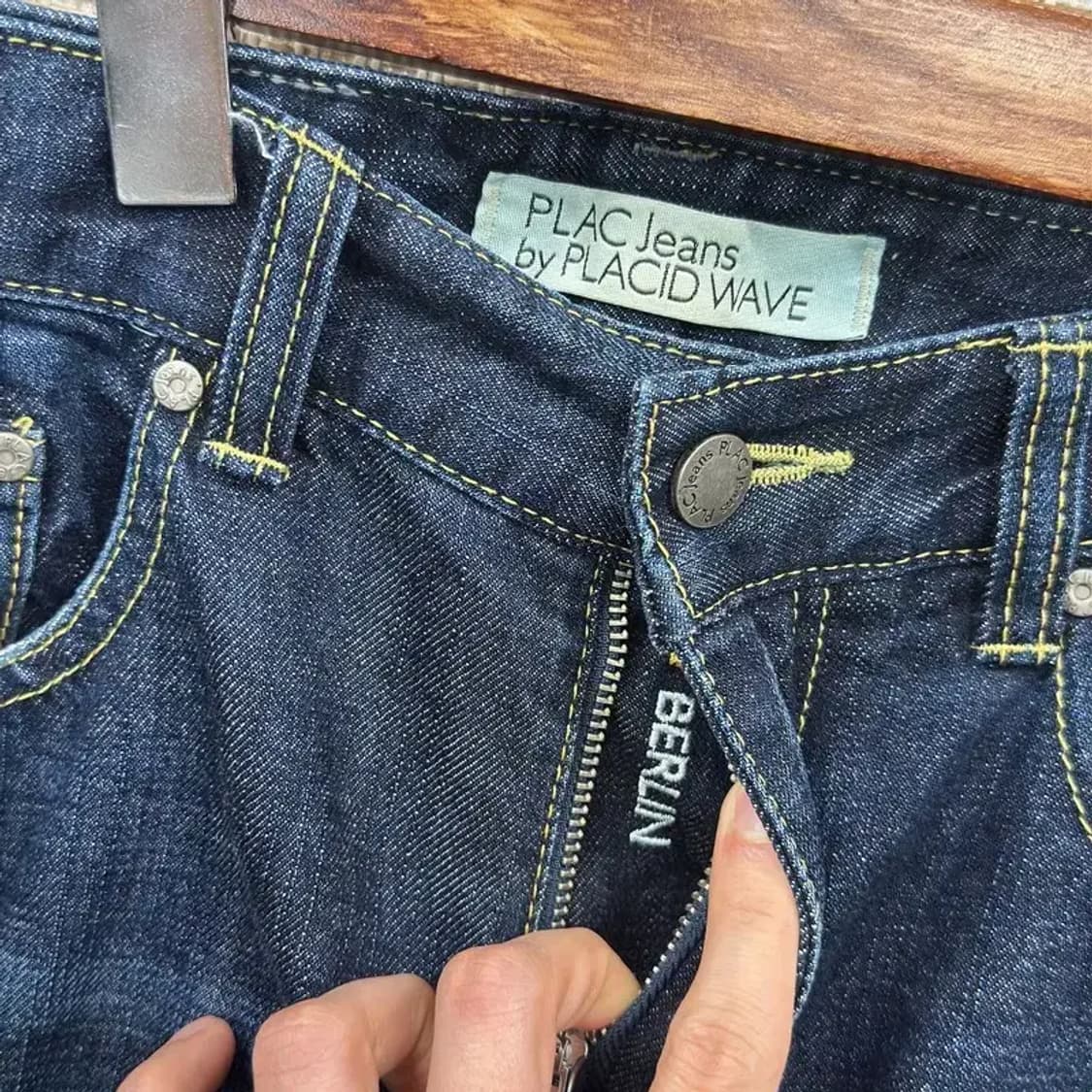 플랙진 베를린 페인팅 데님 청바지 33 M08971 상품이미지4