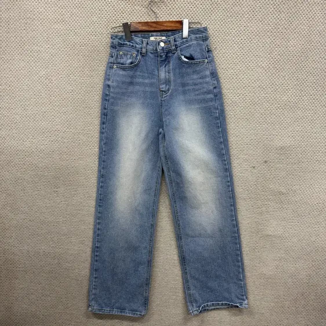 빈티지 캐주얼 워싱 데님 청바지 S M08972 상품이미지1