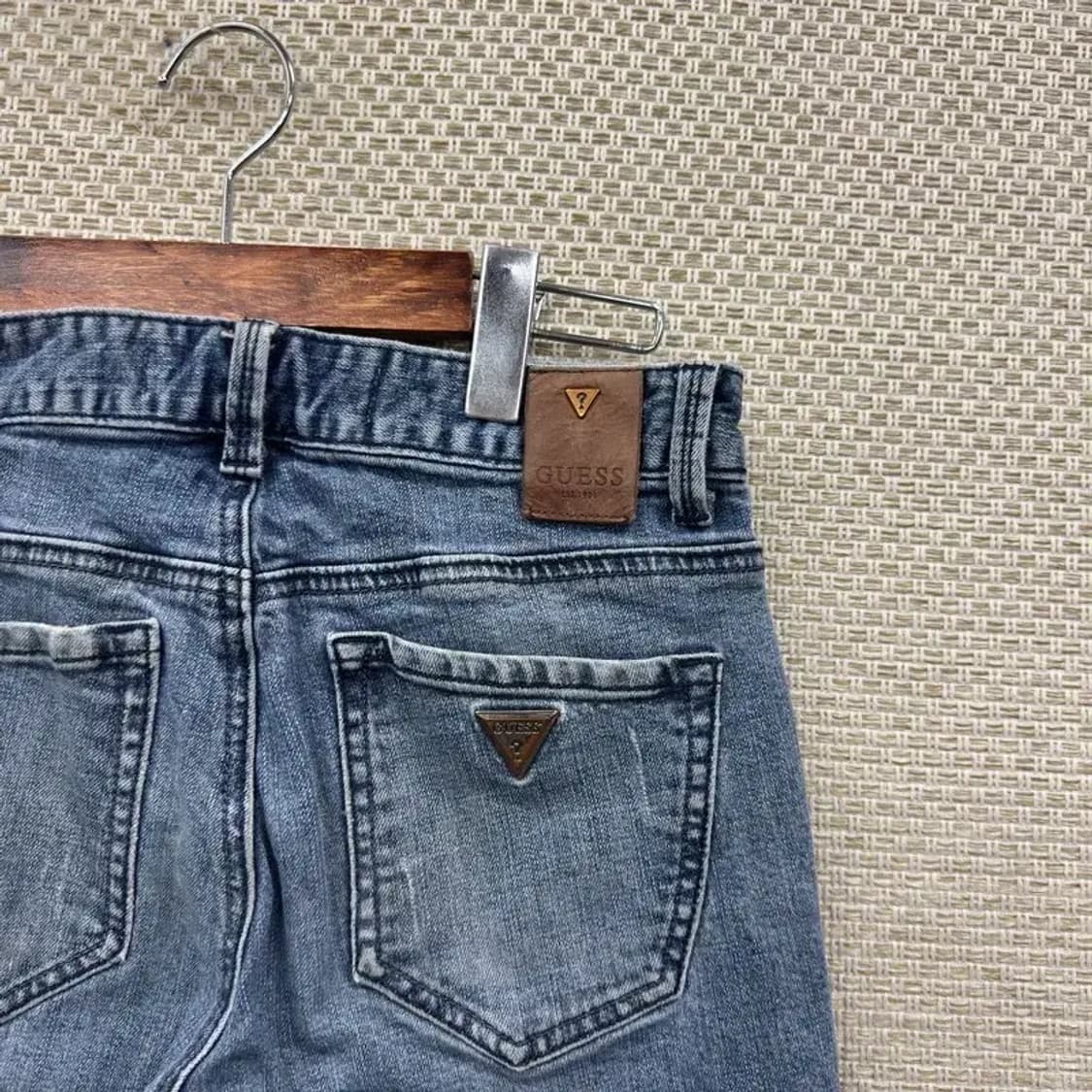 게스 캐주얼 데님 청바지 70 M08974 상품이미지3