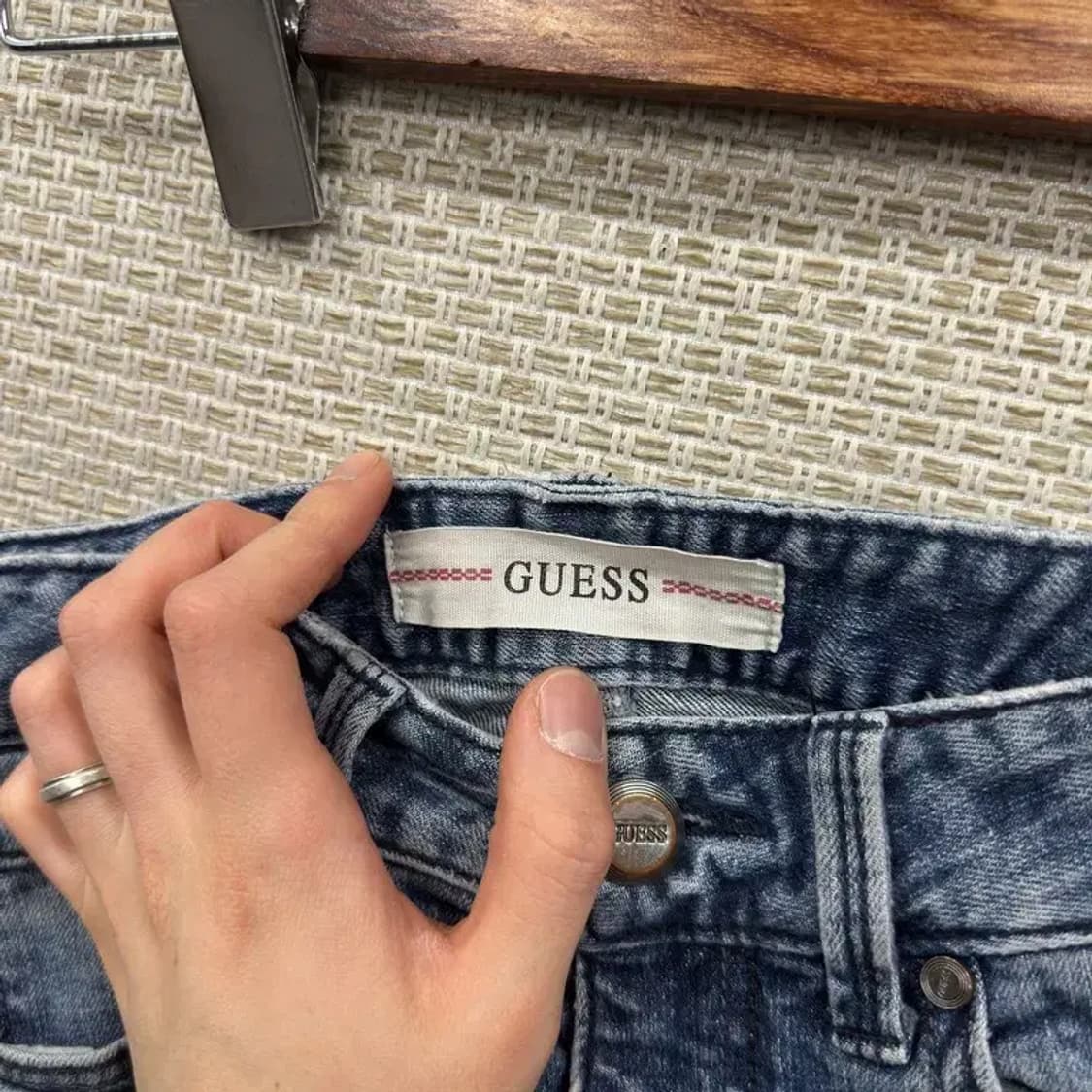 게스 캐주얼 데님 청바지 70 M08974 상품이미지4