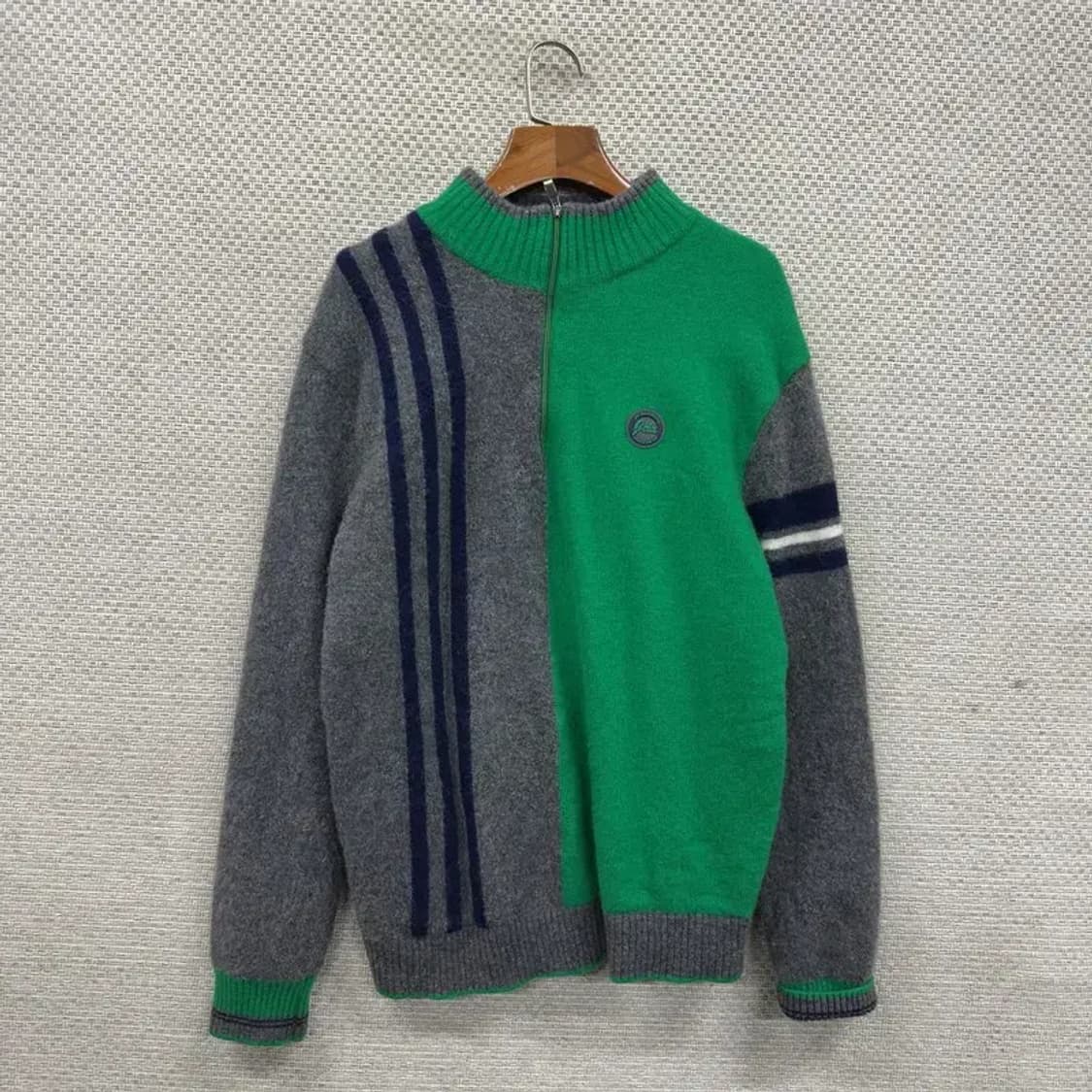 JDX 골프 방풍 반집업 울 니트 110 M09906 상품이미지1