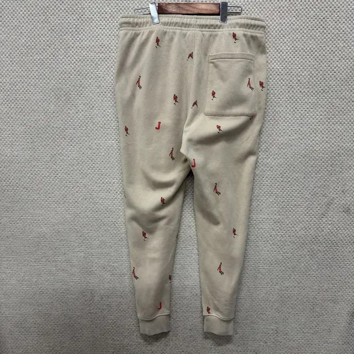 나이키 조던 베이지 약기모 츄리닝바지 XL M09924 상품이미지2