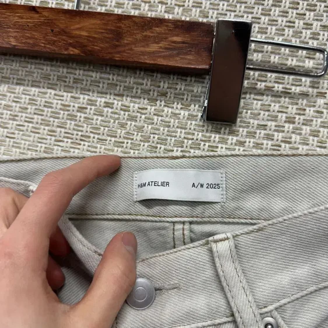 에이치앤엠 캐주얼 데님 와이드팬츠 청바지 30 M09925 상품이미지4