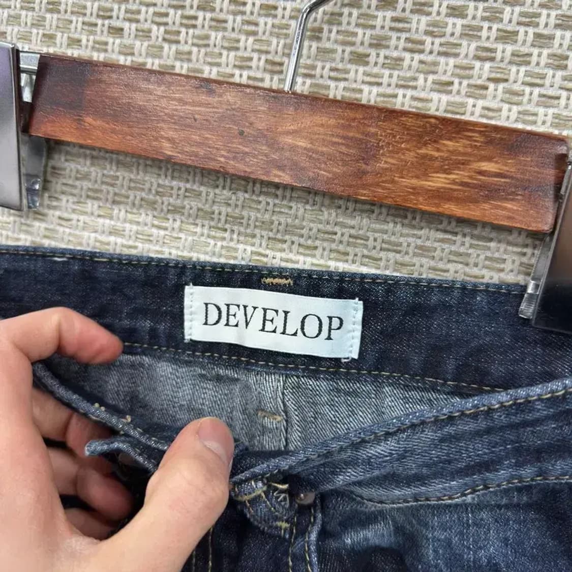 디벨롭 워싱 데님 부츠컷 청바지 M M09932 상품이미지4