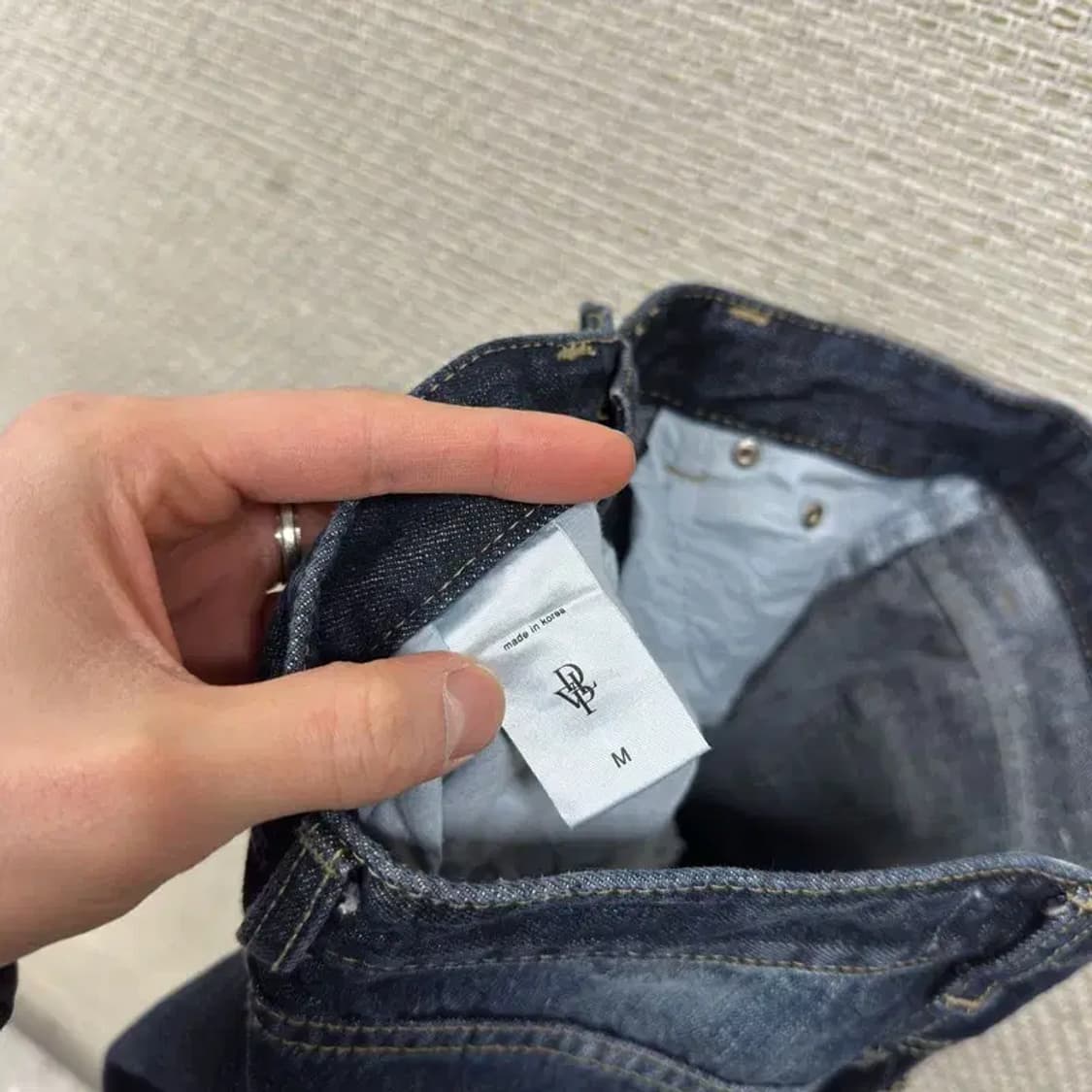 디벨롭 워싱 데님 부츠컷 청바지 M M09932 상품이미지5