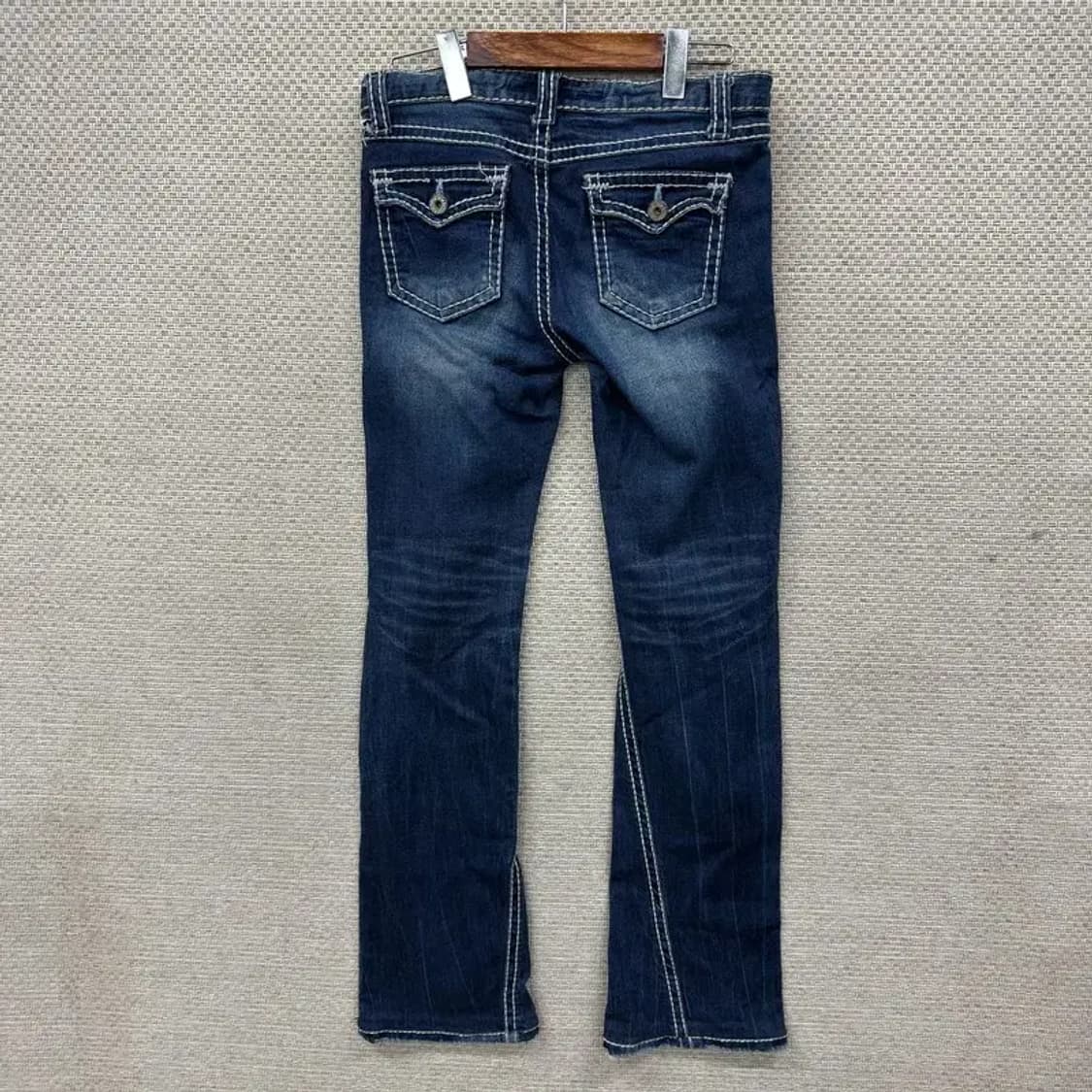 빈티지 워싱 스키니진 데님 부츠컷 청바지 28 M09934 상품이미지2