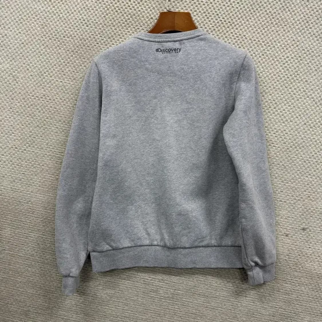 디스커버리 캐주얼 빅로고 약기모 스웻셔츠 맨투맨 90 M10028 상품이미지2