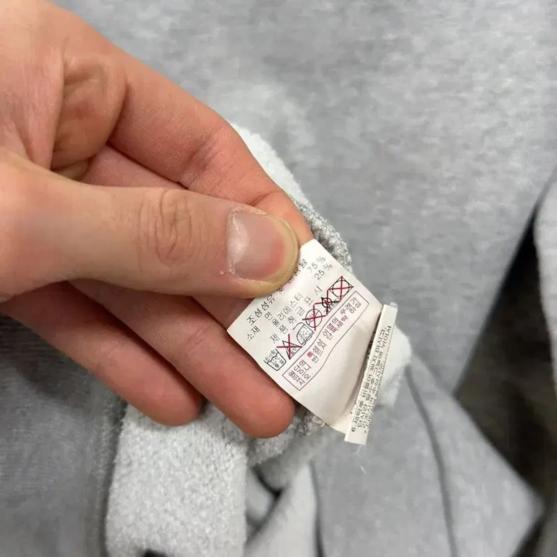 디스커버리 캐주얼 빅로고 약기모 스웻셔츠 맨투맨 90 M10028 상품이미지4