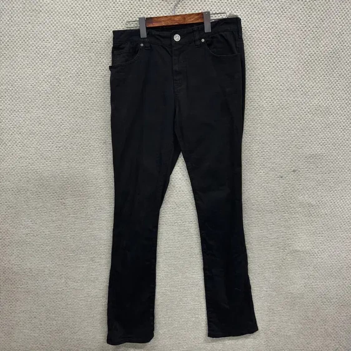 게스 캐주얼 은장 블랙진 흑청바지 31인치 M10049 상품이미지1