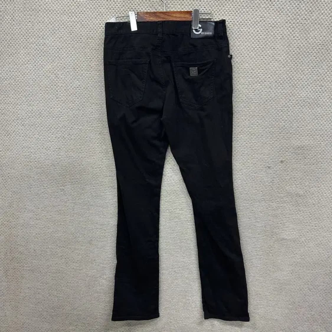 게스 캐주얼 은장 블랙진 흑청바지 31인치 M10049 상품이미지2